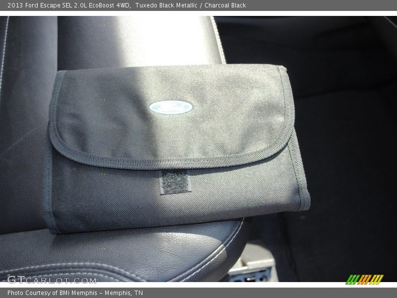 Tuxedo Black Metallic / Charcoal Black 2013 Ford Escape SEL 2.0L EcoBoost 4WD