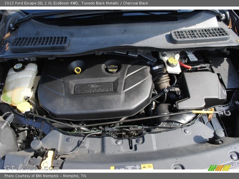 Tuxedo Black Metallic / Charcoal Black 2013 Ford Escape SEL 2.0L EcoBoost 4WD