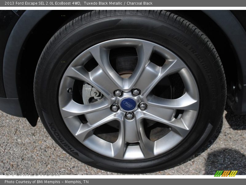 Tuxedo Black Metallic / Charcoal Black 2013 Ford Escape SEL 2.0L EcoBoost 4WD
