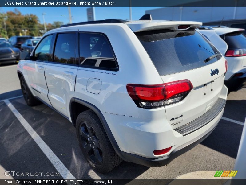 Bright White / Black 2020 Jeep Grand Cherokee Upland 4x4