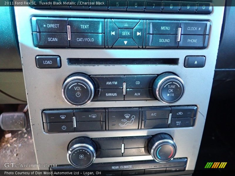 Tuxedo Black Metallic / Charcoal Black 2011 Ford Flex SE