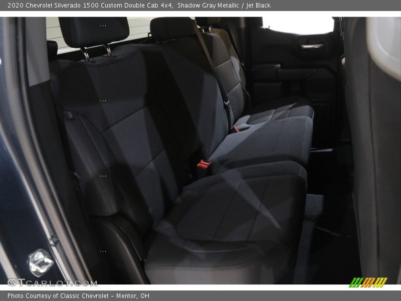 Shadow Gray Metallic / Jet Black 2020 Chevrolet Silverado 1500 Custom Double Cab 4x4