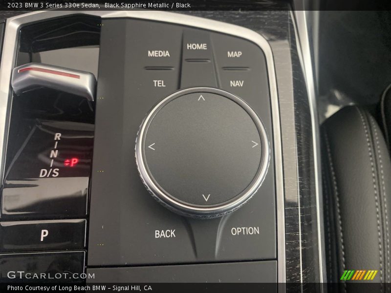 Black Sapphire Metallic / Black 2023 BMW 3 Series 330e Sedan