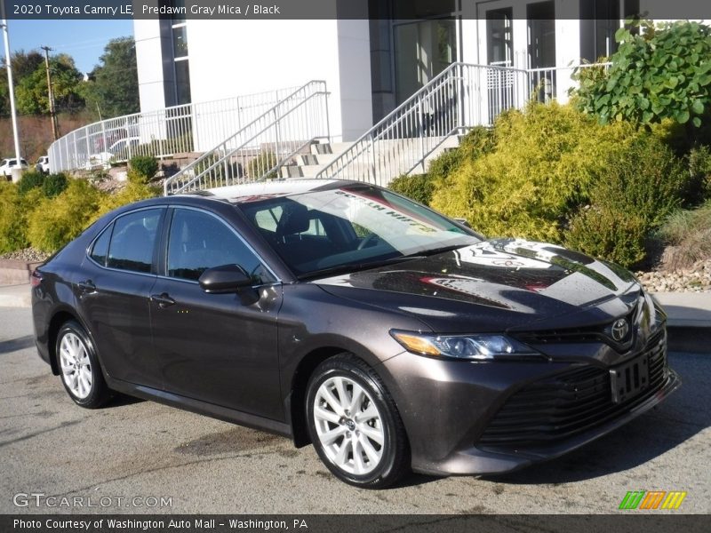 Predawn Gray Mica / Black 2020 Toyota Camry LE