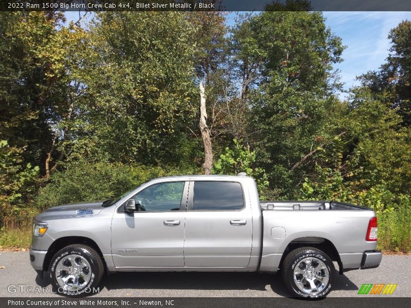 Billet Silver Metallic / Black 2022 Ram 1500 Big Horn Crew Cab 4x4