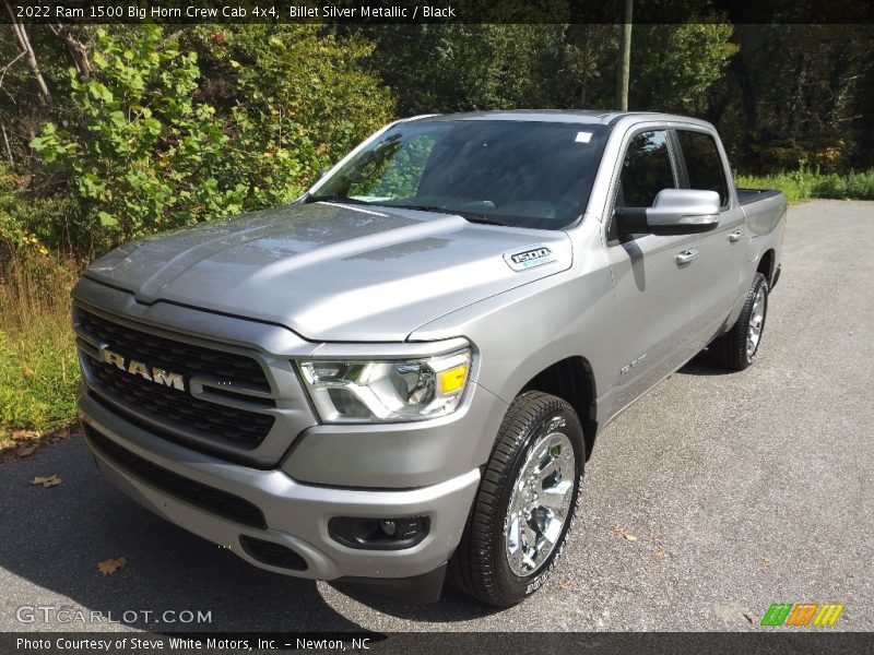 Billet Silver Metallic / Black 2022 Ram 1500 Big Horn Crew Cab 4x4
