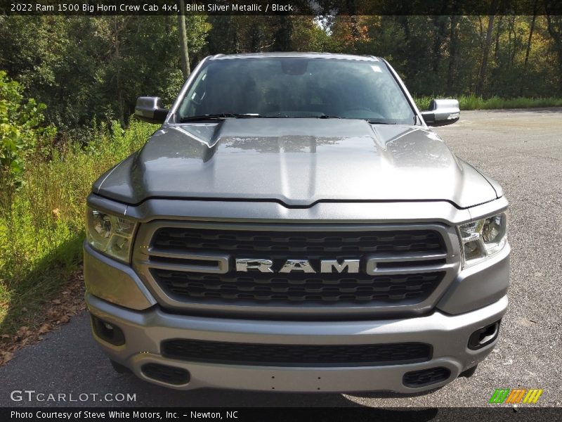 Billet Silver Metallic / Black 2022 Ram 1500 Big Horn Crew Cab 4x4