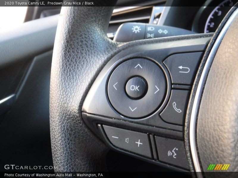 Predawn Gray Mica / Black 2020 Toyota Camry LE