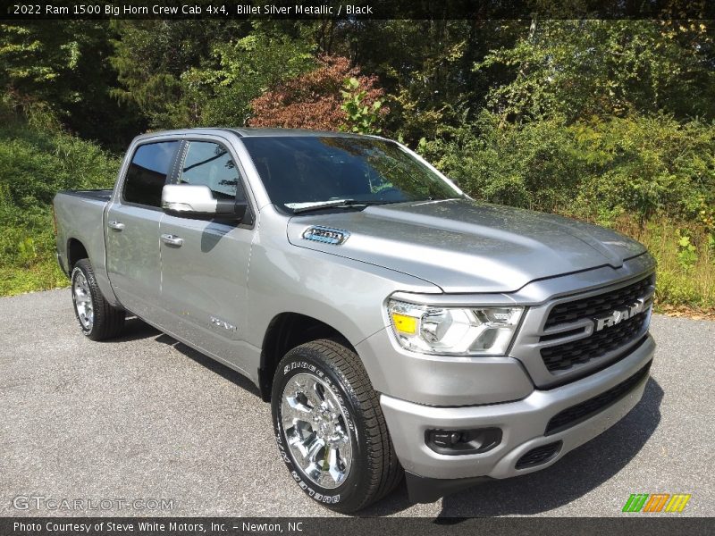 Billet Silver Metallic / Black 2022 Ram 1500 Big Horn Crew Cab 4x4