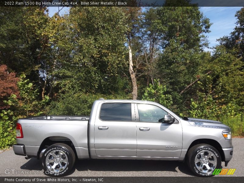 Billet Silver Metallic / Black 2022 Ram 1500 Big Horn Crew Cab 4x4