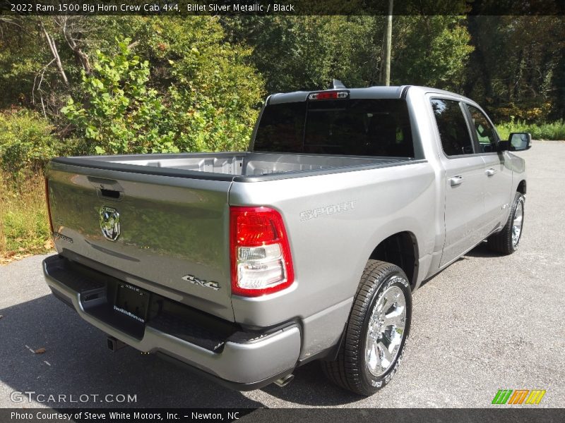 Billet Silver Metallic / Black 2022 Ram 1500 Big Horn Crew Cab 4x4