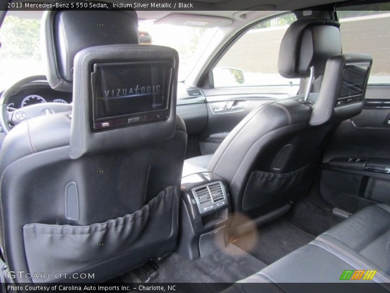 Iridium Silver Metallic / Black 2013 Mercedes-Benz S 550 Sedan