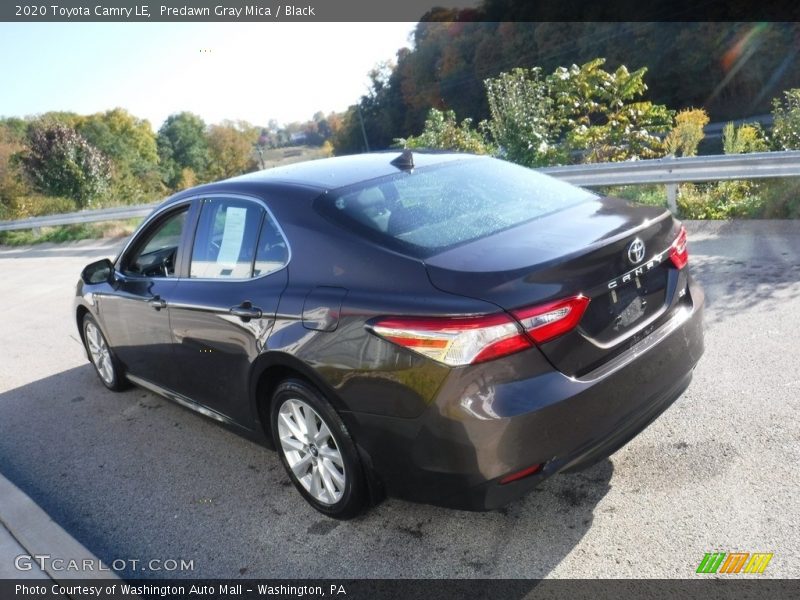 Predawn Gray Mica / Black 2020 Toyota Camry LE