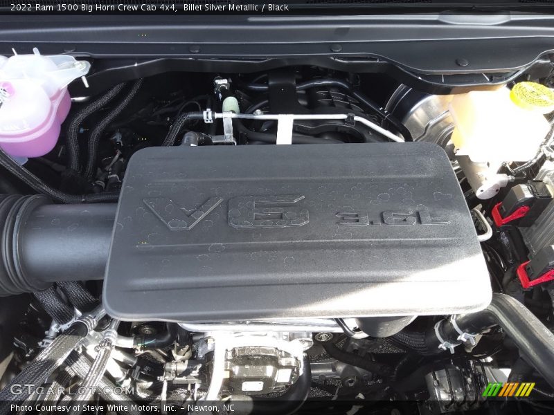 Billet Silver Metallic / Black 2022 Ram 1500 Big Horn Crew Cab 4x4