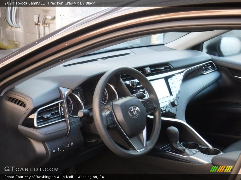Predawn Gray Mica / Black 2020 Toyota Camry LE