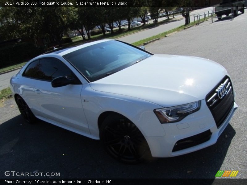 Glacier White Metallic / Black 2017 Audi S5 3.0 TFSI quattro Coupe