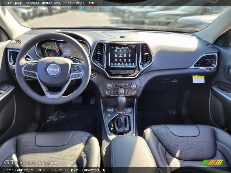 Sting-Gray / Black 2022 Jeep Cherokee Limited 4x4