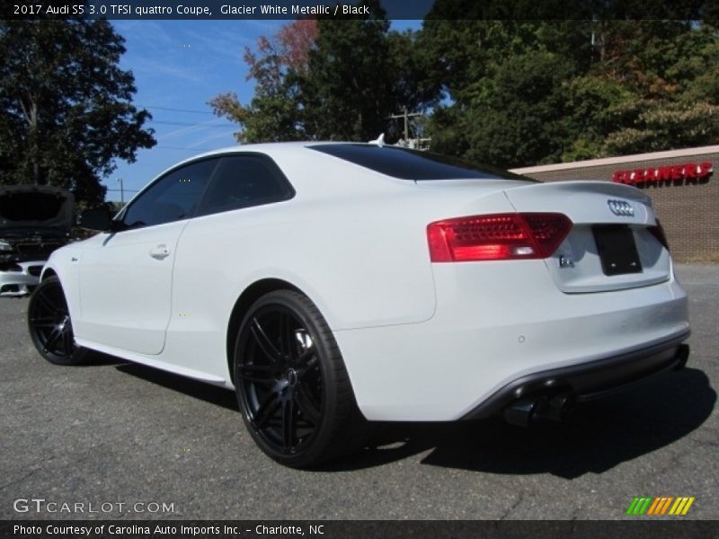 Glacier White Metallic / Black 2017 Audi S5 3.0 TFSI quattro Coupe