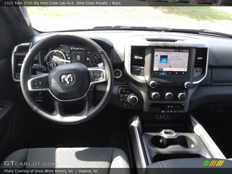 Billet Silver Metallic / Black 2022 Ram 1500 Big Horn Crew Cab 4x4