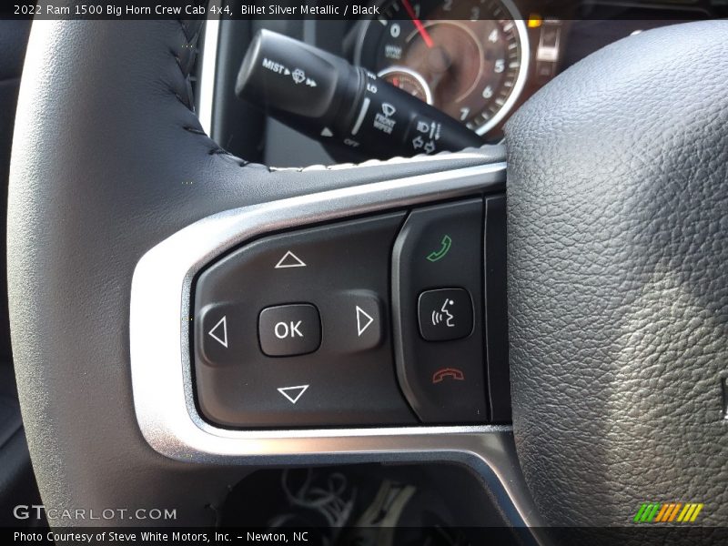 Billet Silver Metallic / Black 2022 Ram 1500 Big Horn Crew Cab 4x4