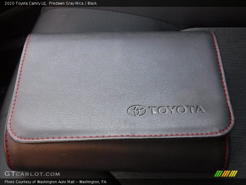 Predawn Gray Mica / Black 2020 Toyota Camry LE