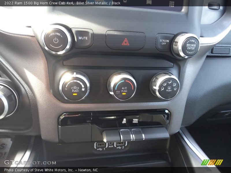 Billet Silver Metallic / Black 2022 Ram 1500 Big Horn Crew Cab 4x4