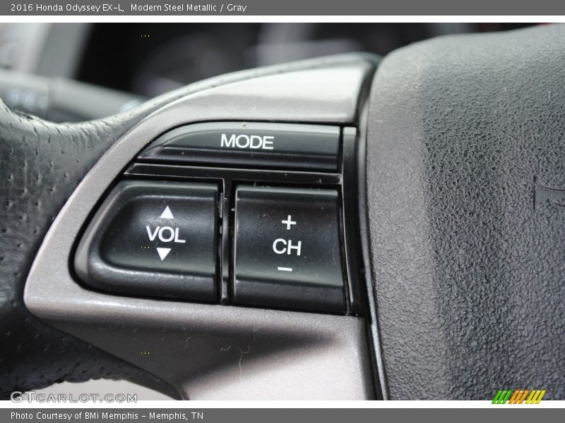 Modern Steel Metallic / Gray 2016 Honda Odyssey EX-L