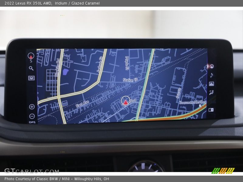 Navigation of 2022 RX 350L AWD