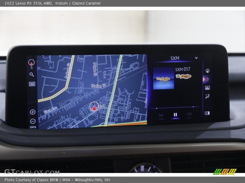 Navigation of 2022 RX 350L AWD