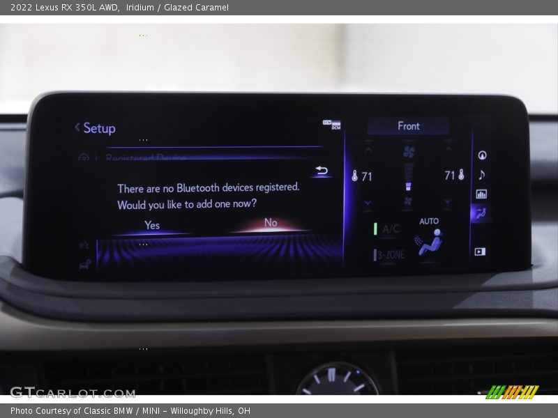 Iridium / Glazed Caramel 2022 Lexus RX 350L AWD