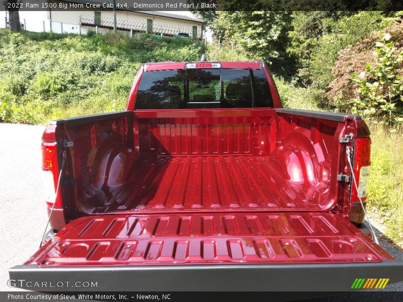 Delmonico Red Pearl / Black 2022 Ram 1500 Big Horn Crew Cab 4x4