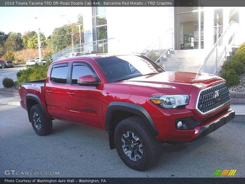 Barcelona Red Metallic / TRD Graphite 2019 Toyota Tacoma TRD Off-Road Double Cab 4x4