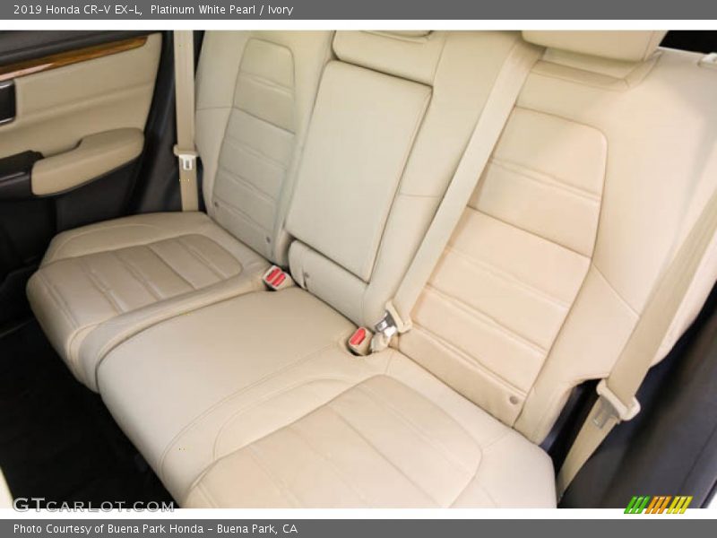 Platinum White Pearl / Ivory 2019 Honda CR-V EX-L