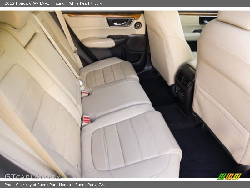 Platinum White Pearl / Ivory 2019 Honda CR-V EX-L