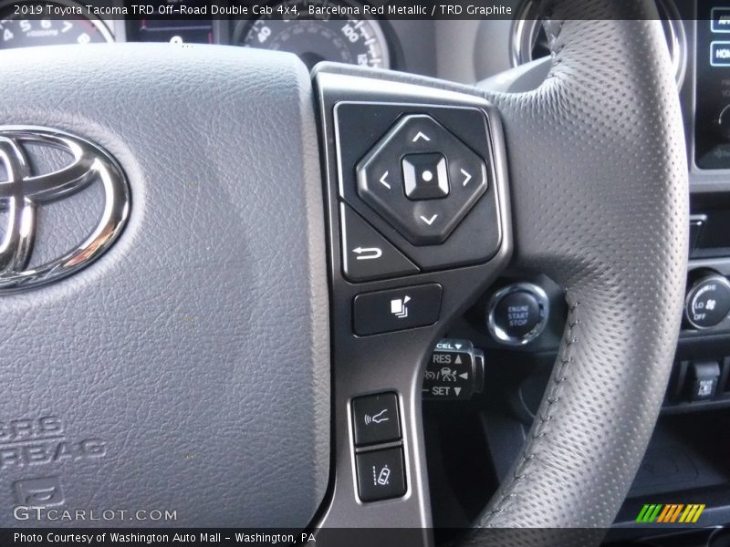 Barcelona Red Metallic / TRD Graphite 2019 Toyota Tacoma TRD Off-Road Double Cab 4x4