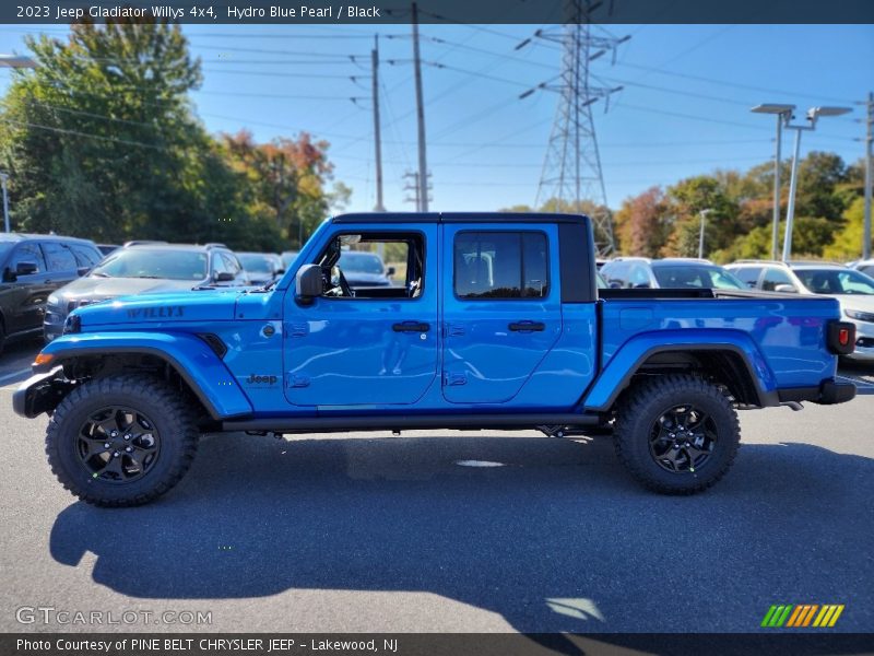  2023 Gladiator Willys 4x4 Hydro Blue Pearl