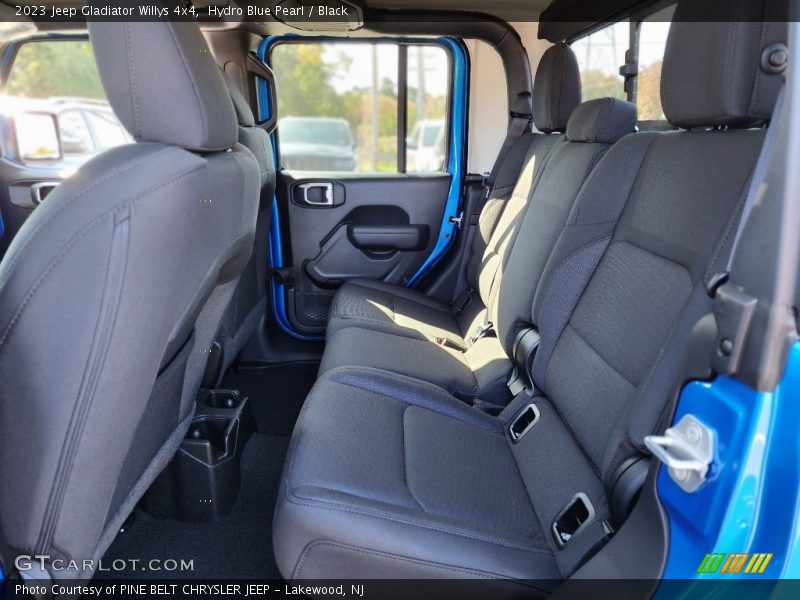 Rear Seat of 2023 Gladiator Willys 4x4