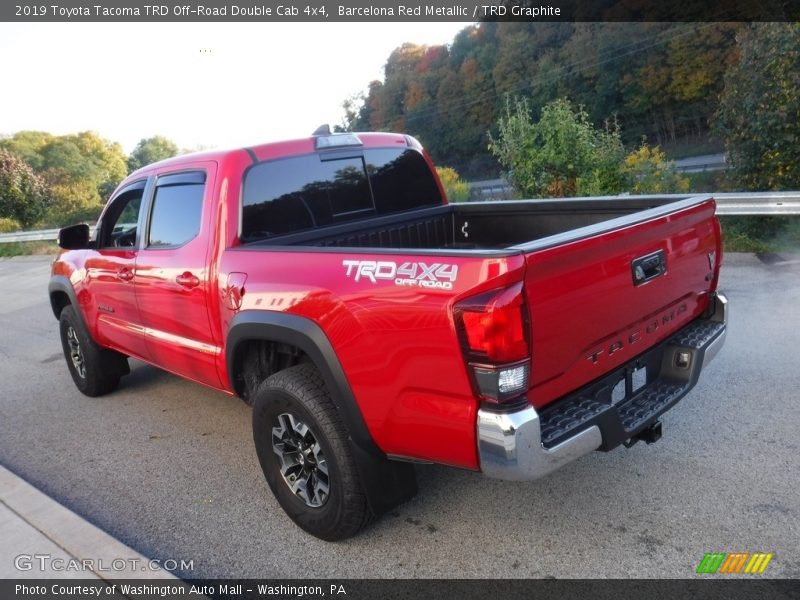 Barcelona Red Metallic / TRD Graphite 2019 Toyota Tacoma TRD Off-Road Double Cab 4x4