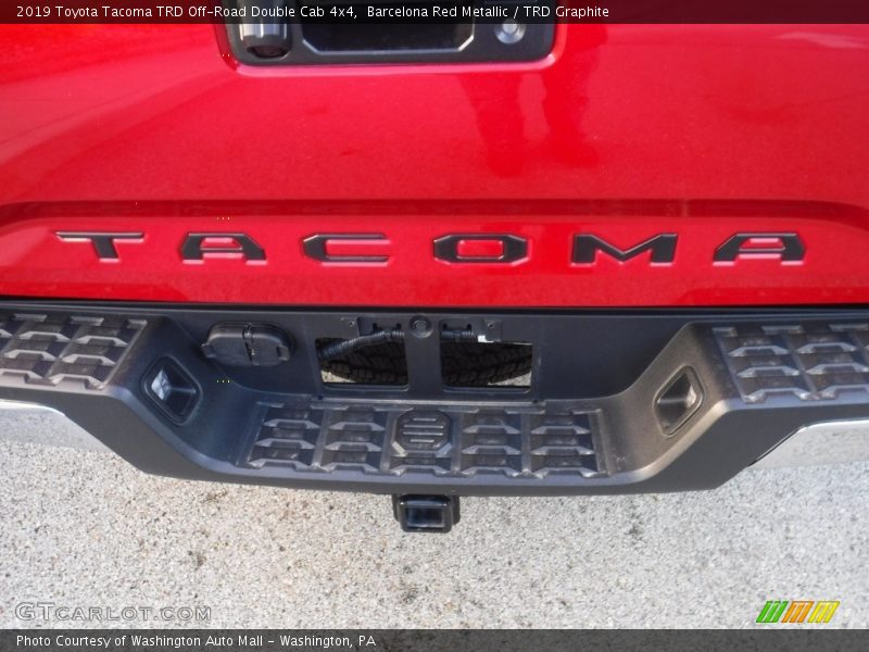 Barcelona Red Metallic / TRD Graphite 2019 Toyota Tacoma TRD Off-Road Double Cab 4x4
