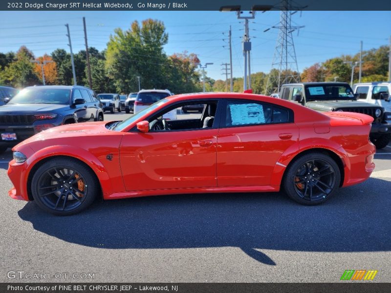  2022 Charger SRT Hellcat Widebody Go Mango