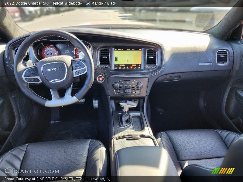  2022 Charger SRT Hellcat Widebody Black Interior