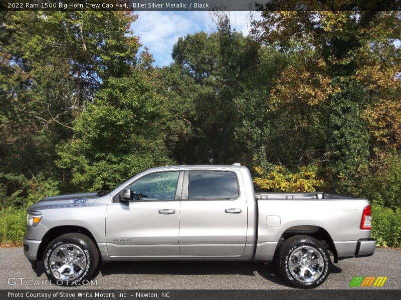  2022 1500 Big Horn Crew Cab 4x4 Billet Silver Metallic
