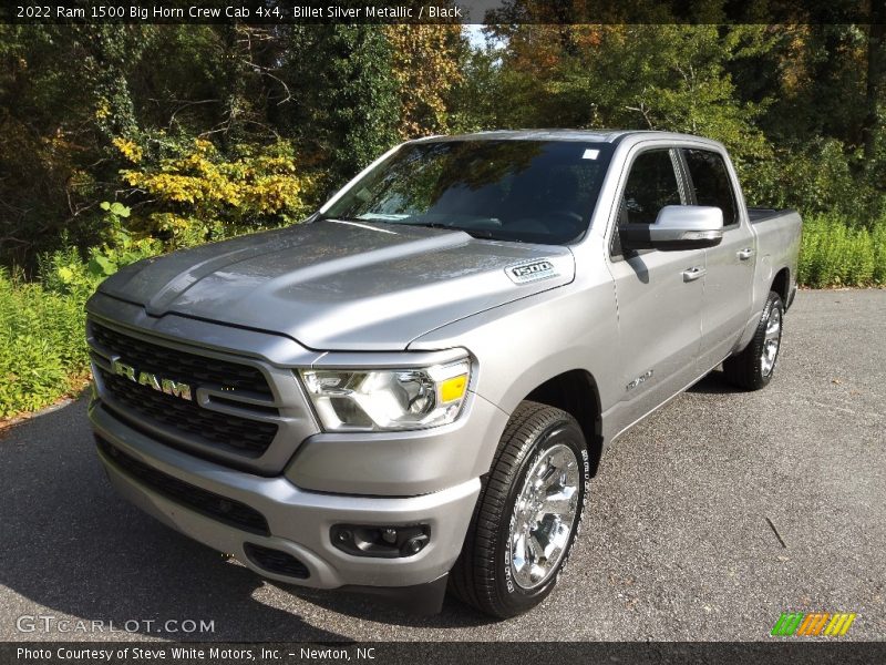 Billet Silver Metallic / Black 2022 Ram 1500 Big Horn Crew Cab 4x4