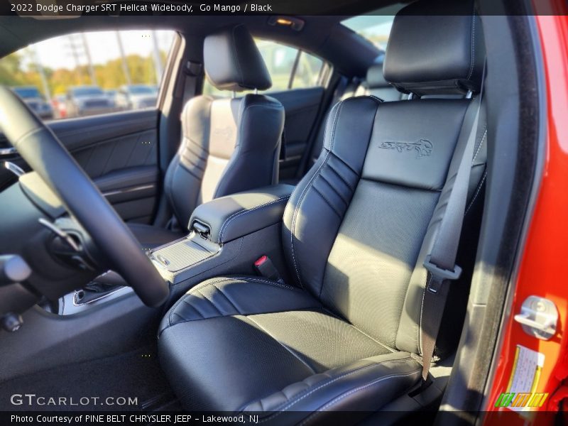 Front Seat of 2022 Charger SRT Hellcat Widebody