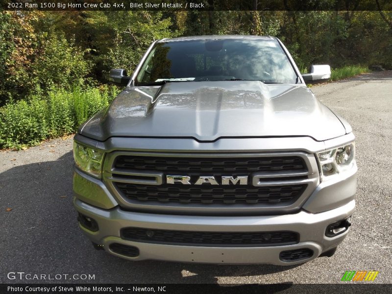 Billet Silver Metallic / Black 2022 Ram 1500 Big Horn Crew Cab 4x4
