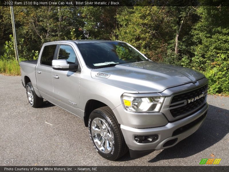Front 3/4 View of 2022 1500 Big Horn Crew Cab 4x4