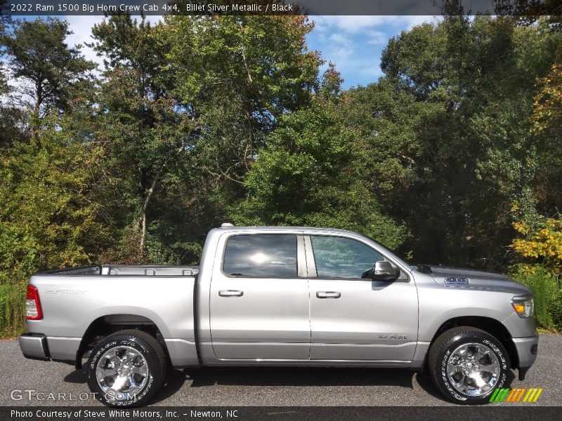  2022 1500 Big Horn Crew Cab 4x4 Billet Silver Metallic