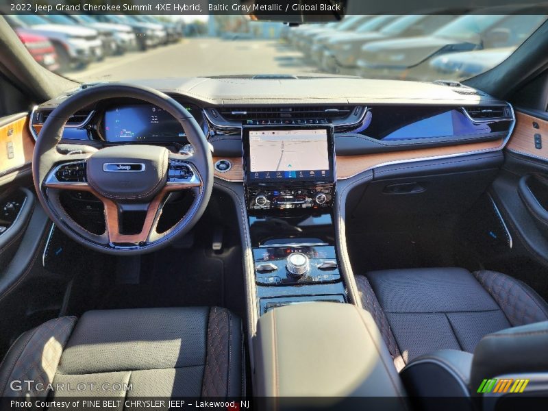 Baltic Gray Metallic / Global Black 2022 Jeep Grand Cherokee Summit 4XE Hybrid