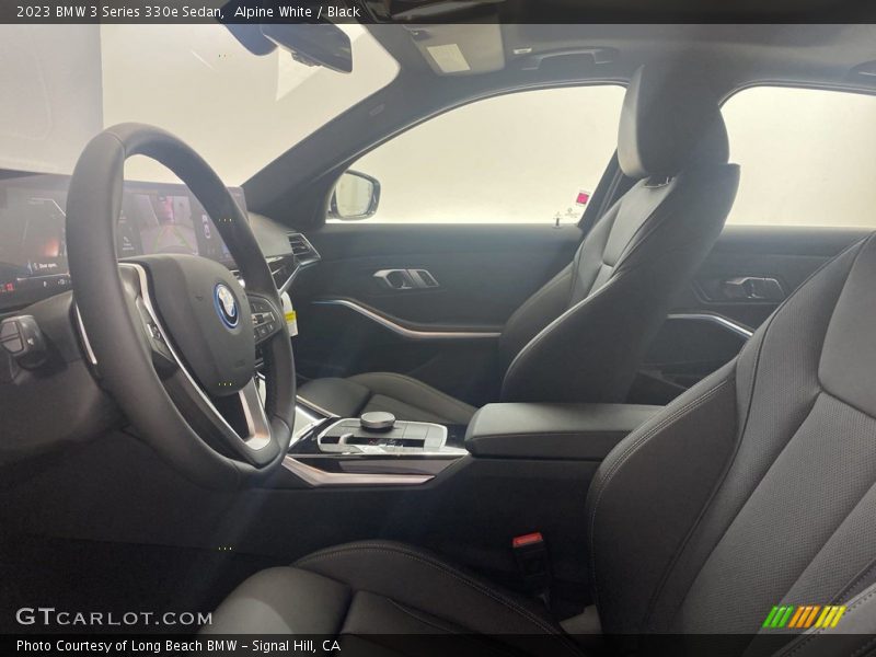 Alpine White / Black 2023 BMW 3 Series 330e Sedan