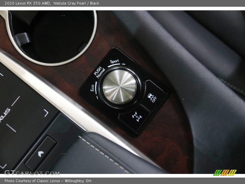 Nebula Gray Pearl / Black 2020 Lexus RX 350 AWD